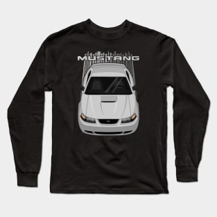 Mustang GT 1999 to 2004 SN95 New Edge - Silver Long Sleeve T-Shirt